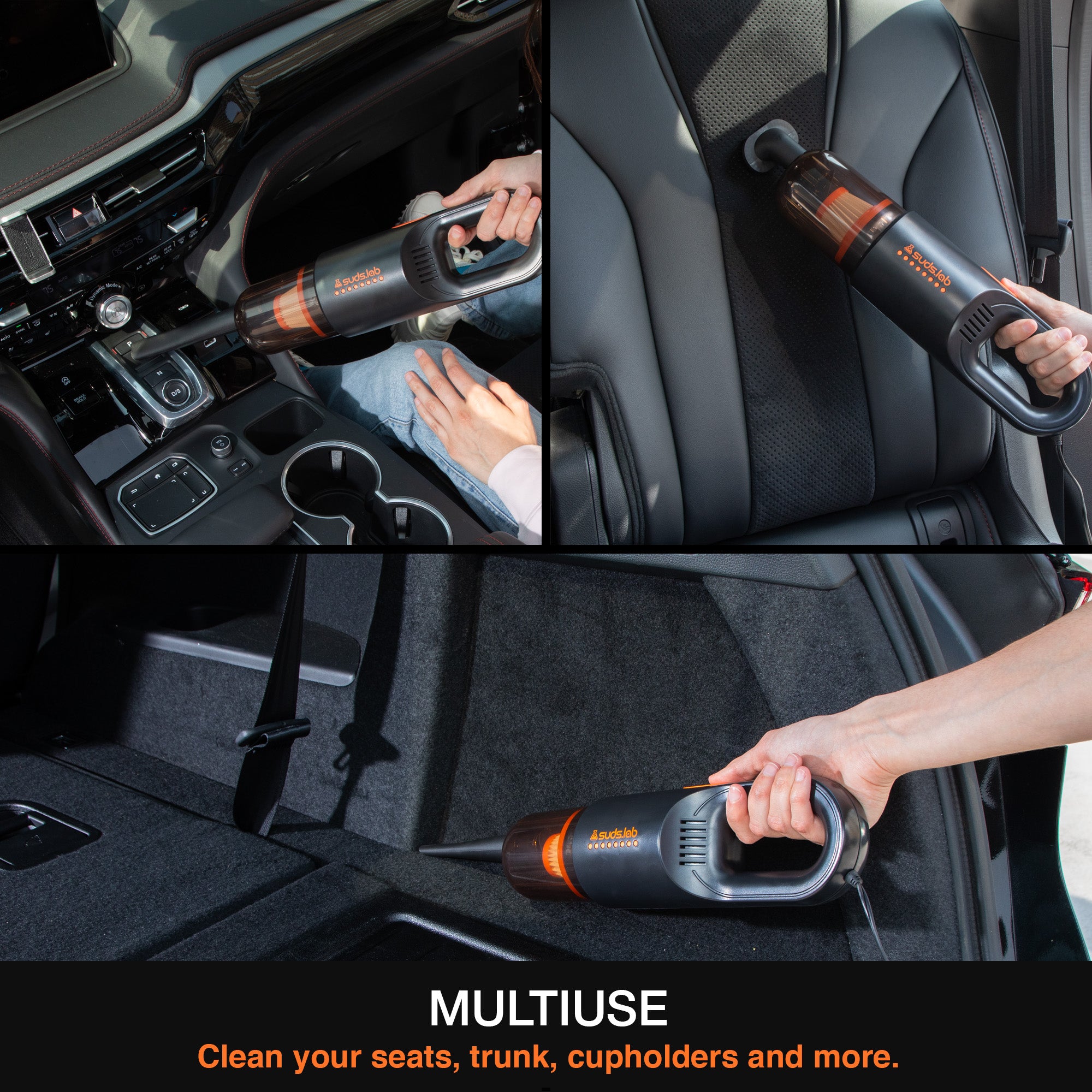 V2 Handheld Car Vacuum Cleaner Kit