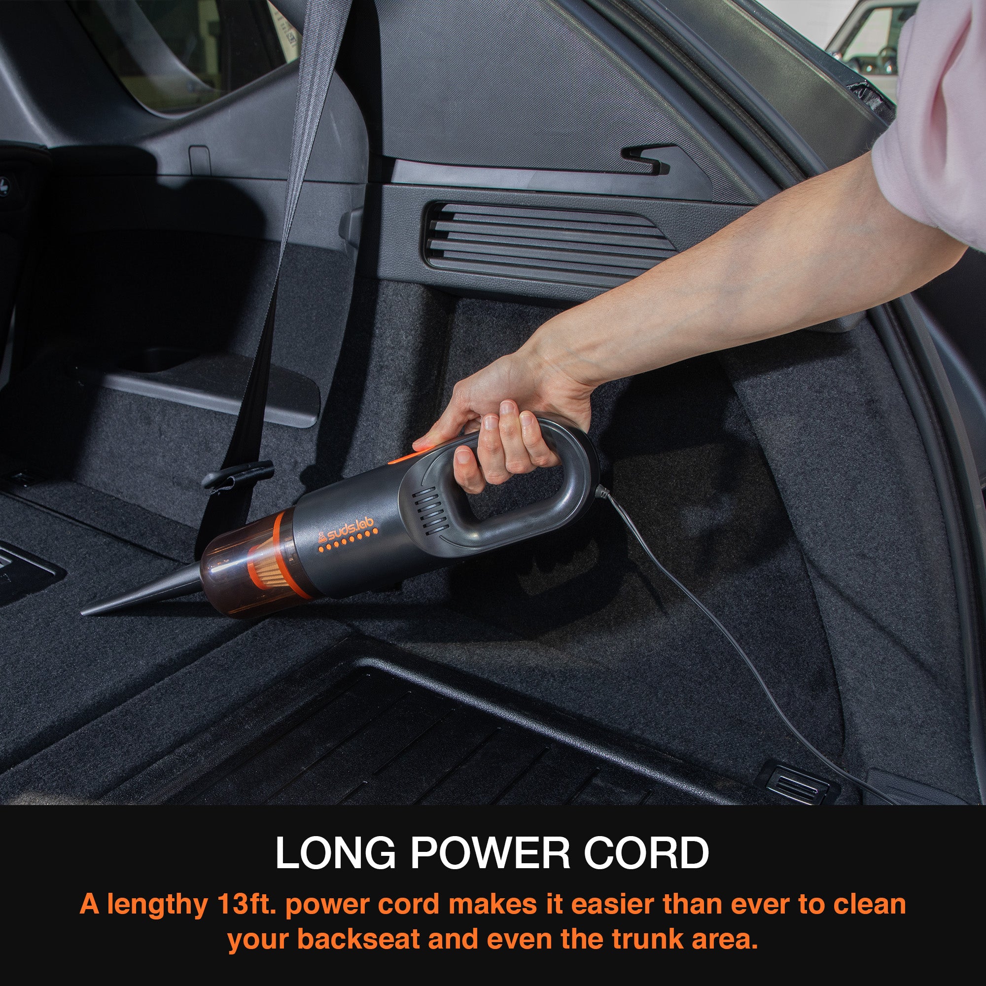 V2 Handheld Car Vacuum Cleaner Kit