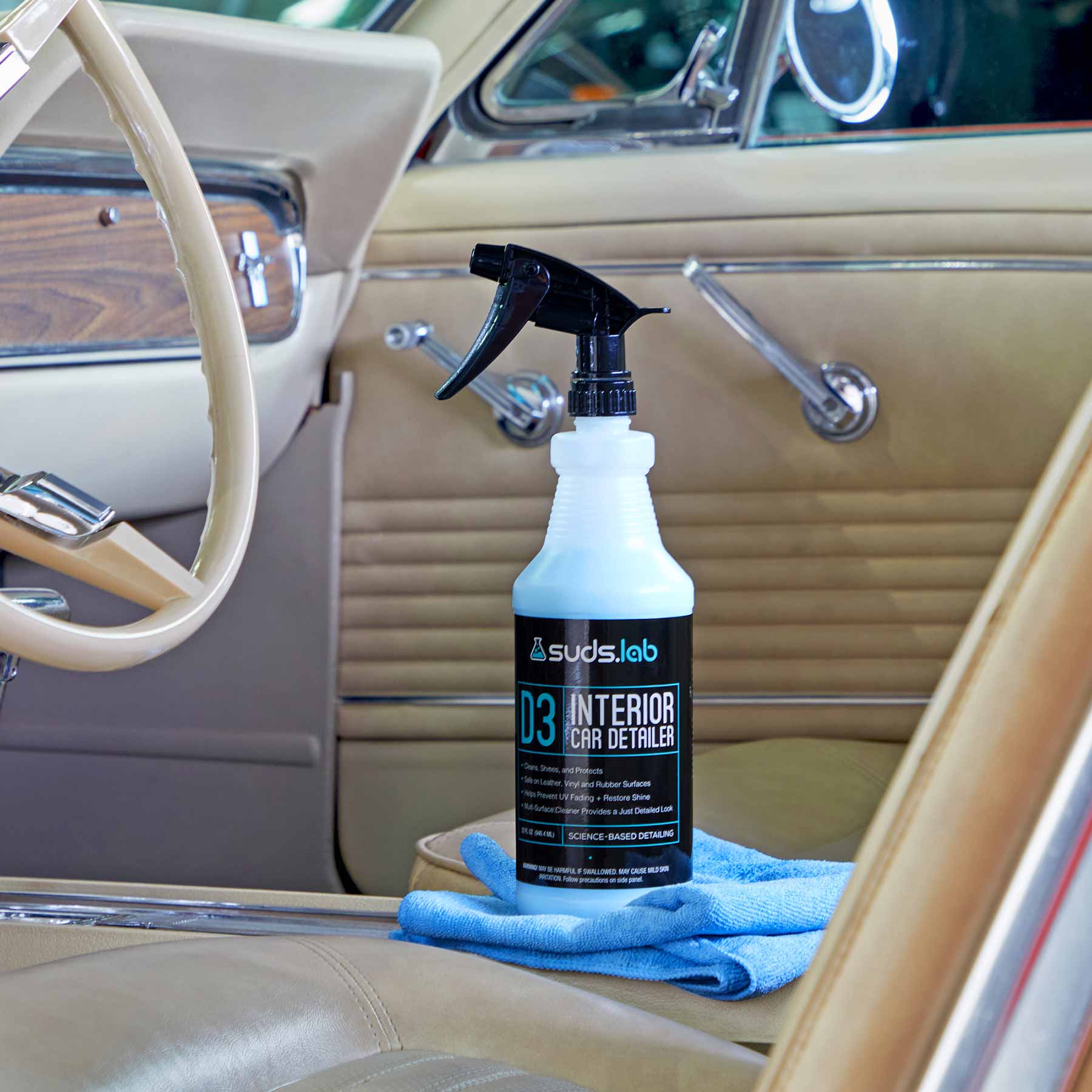Dull or dreary interior? Refresh wirh ✨D3✨ #sudslab #autodetailing #au, Car Interior Detailing