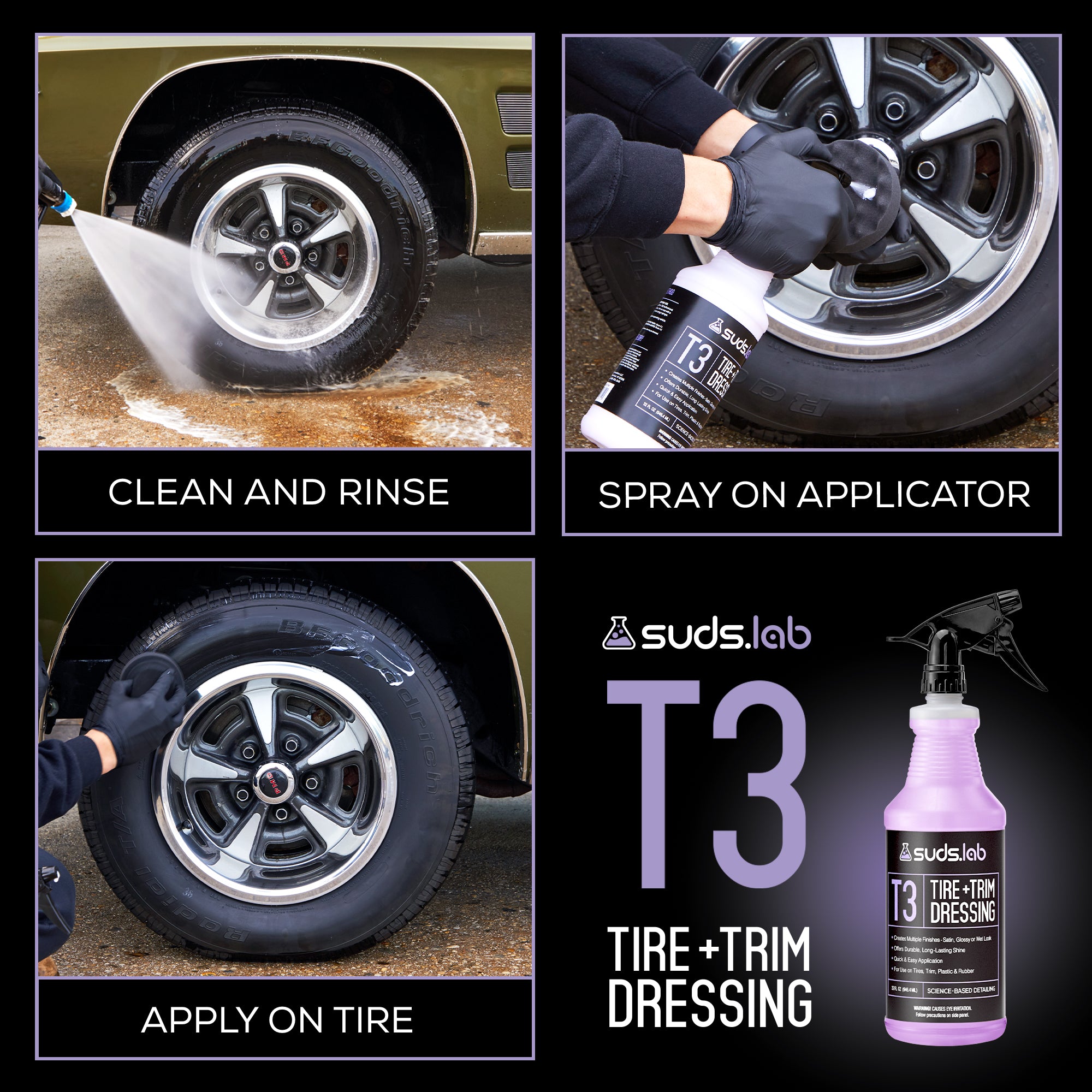 T3 Tire + Trim dressing