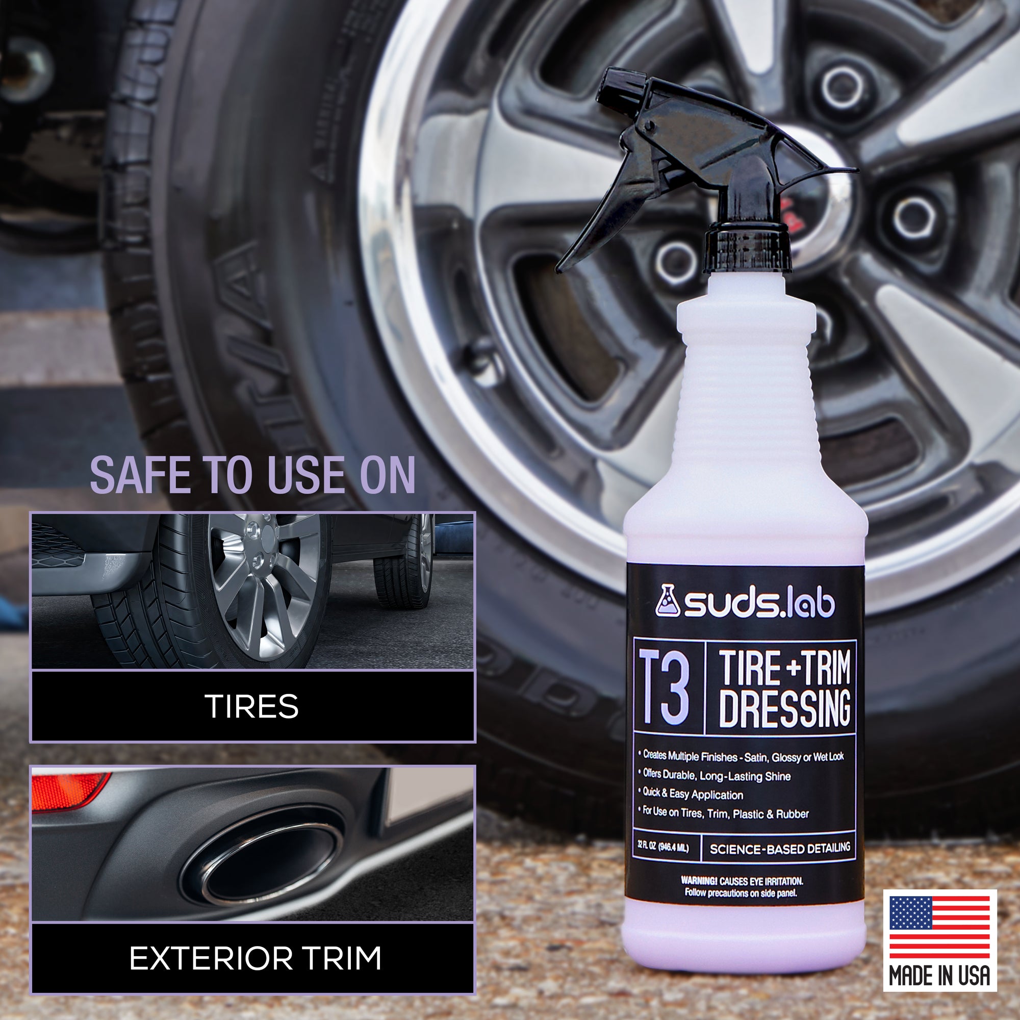 T3 Tire + Trim dressing