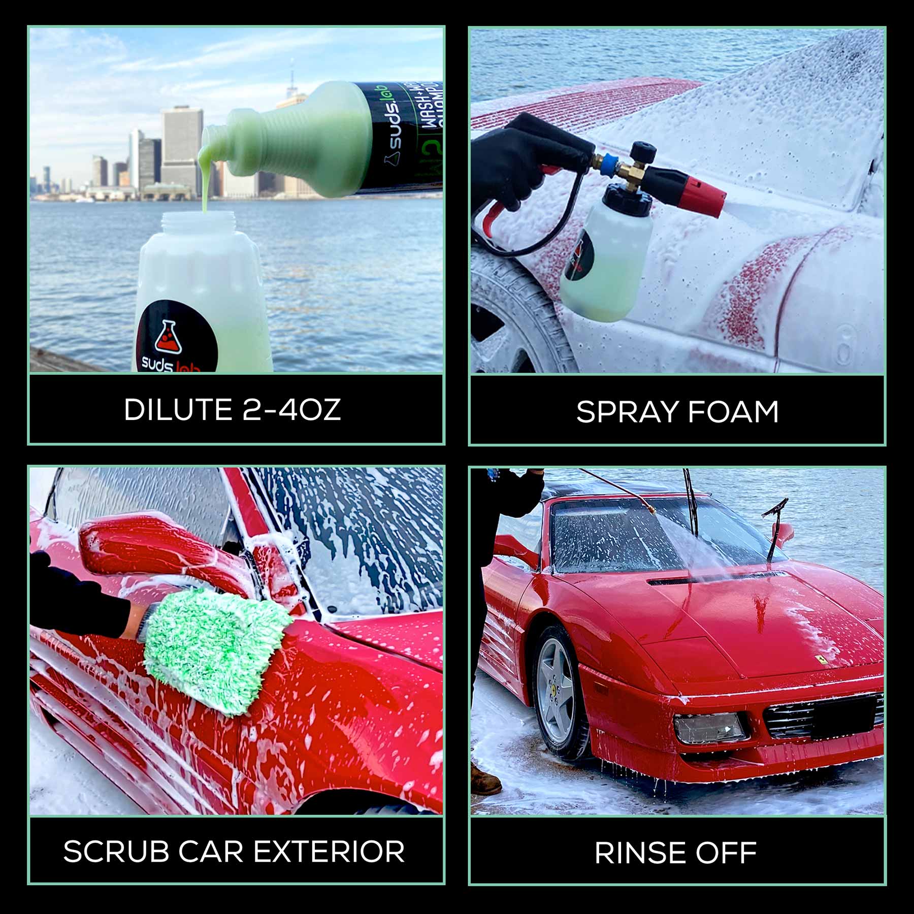 Suds-lab on Instagram: It's wash day here at the lab. The XP High-Foaming  Car Shampoo works best with our Foam Cannons or a two-bucket method.