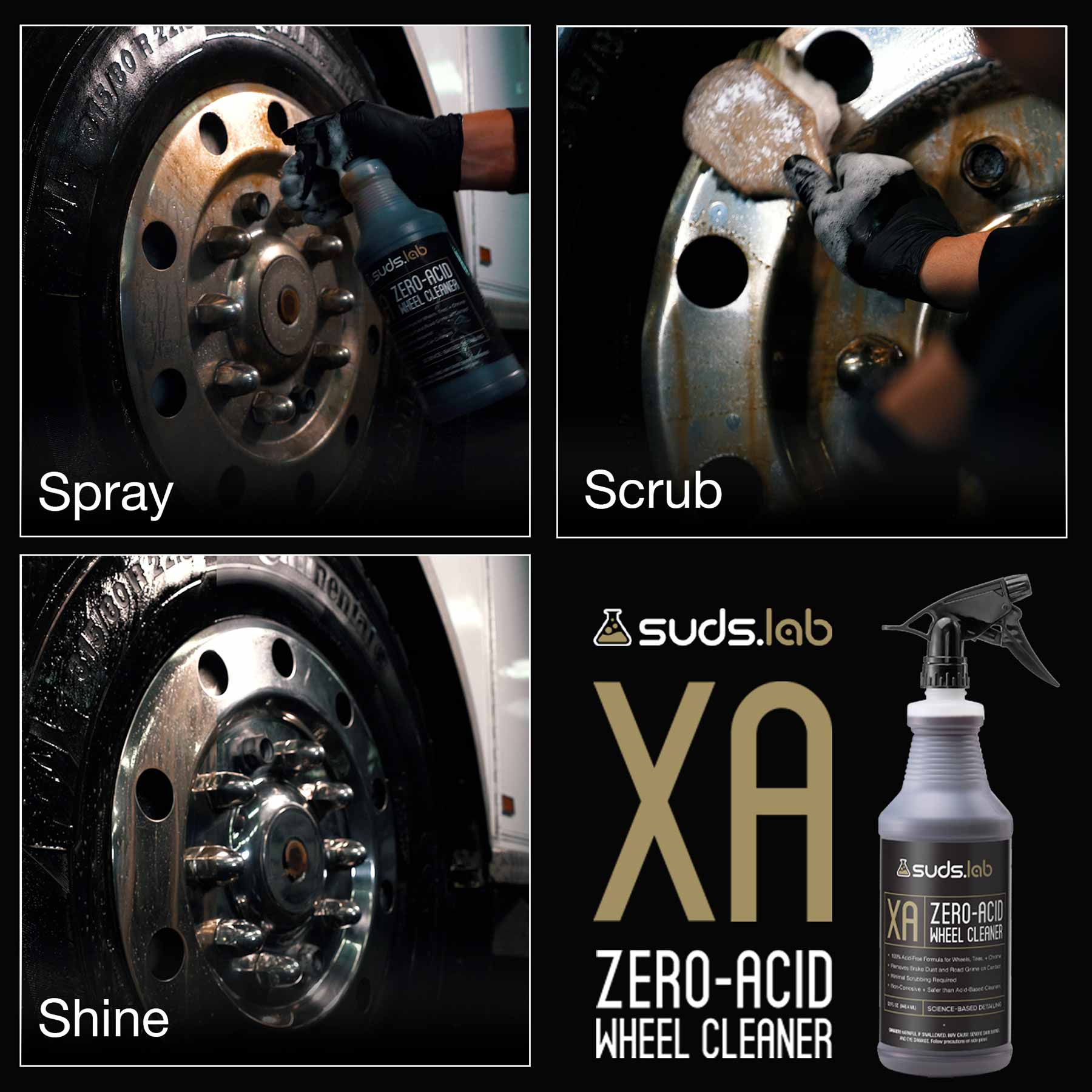 300ml Wheel Cleaning Agent Wheel Cleaner Spray Spray Protect
